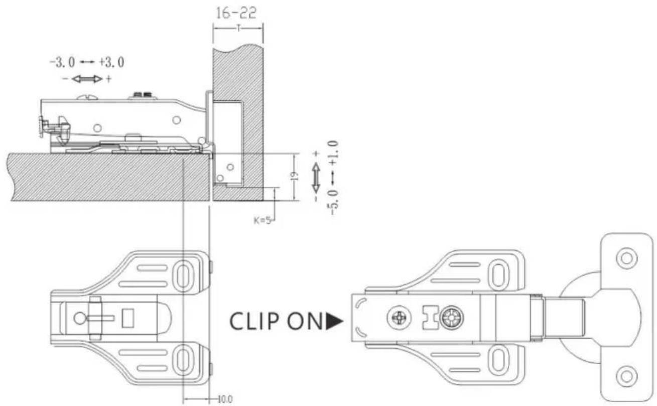 Vevor PHS23601-60 - ÿ35 FEST AUF EINWEG KURZEN ARMEN HYDRAULISCHE PUFFER - 16