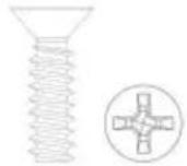 Vevor PHS23601-60 - ÿ35(2D)VIERFACH EINSTELLBARER SOFT-CLOSED-GESICHTSRAHMEN - 6