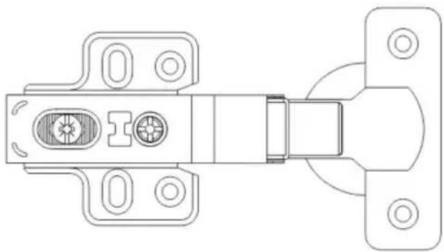 Vevor PHS23601-60 - ÿ35 FEST AUF EINWEG KURZEN ARMEN HYDRAULISCHE PUFFER - 10
