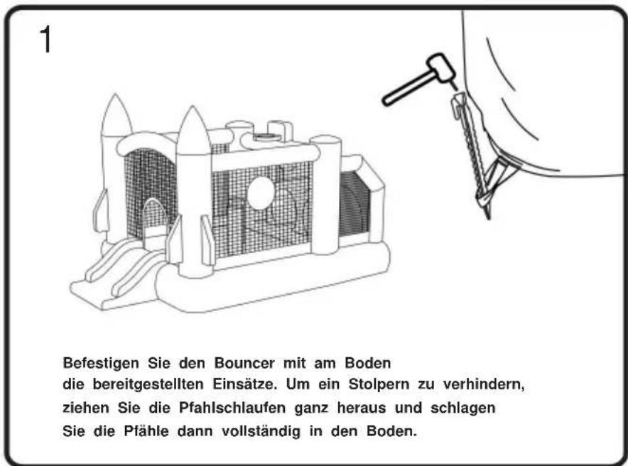 Vevor PL2444 - Den Türsteherabstecken - 1