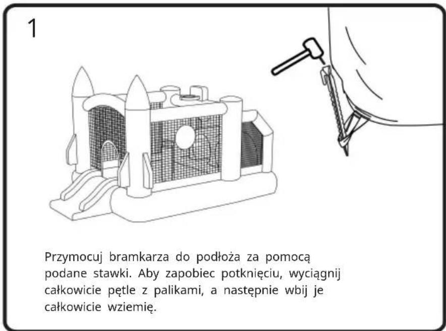 Vevor PL2444 - Stawianie bramkarza - 1