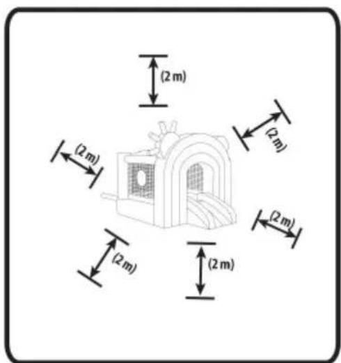 Vevor PL2462 - Minimum Clearance Zones - 1