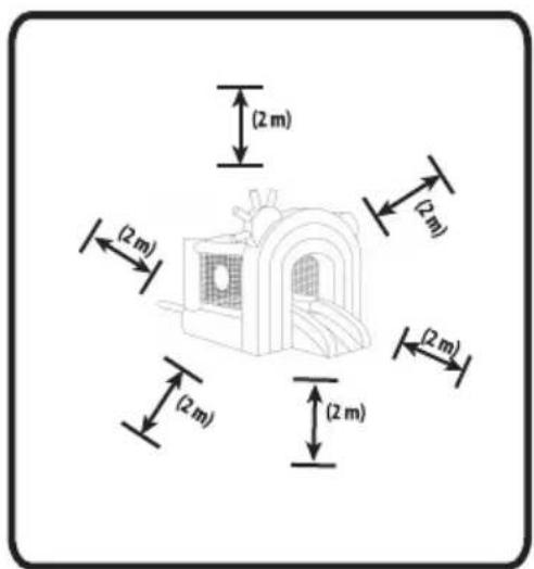Vevor PL2462 - Minimum Clearance Zones - 1
