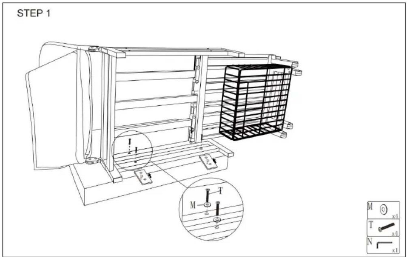 Vevor LW-0666-1 - ASSEMBLY STEP - 1