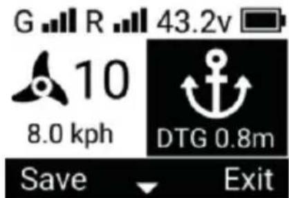 Vevor OMS150S - Screen display in different modes - 3