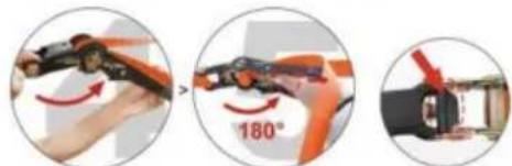 Vevor PR-012-50 - • HOW TO USE THE RATCHET LINE - 9