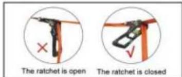 Vevor PR-012-50 - • HOW TO USE THE RATCHET LINE - 3