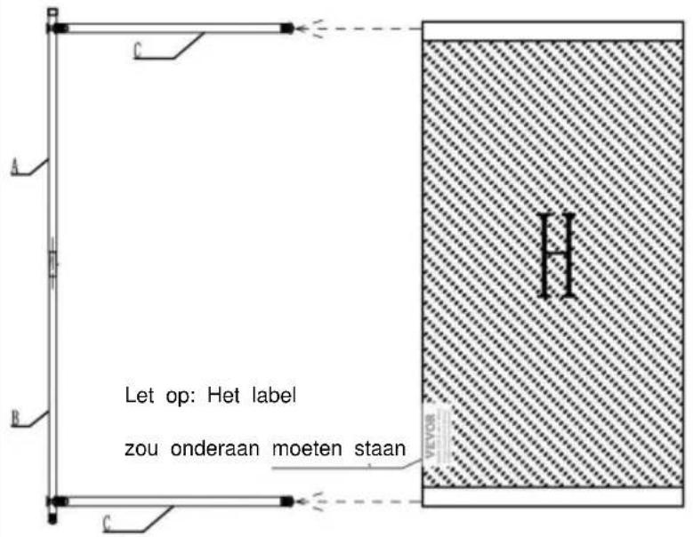 Vevor PFTSTGMS09 - MONTAGESTAP - 5