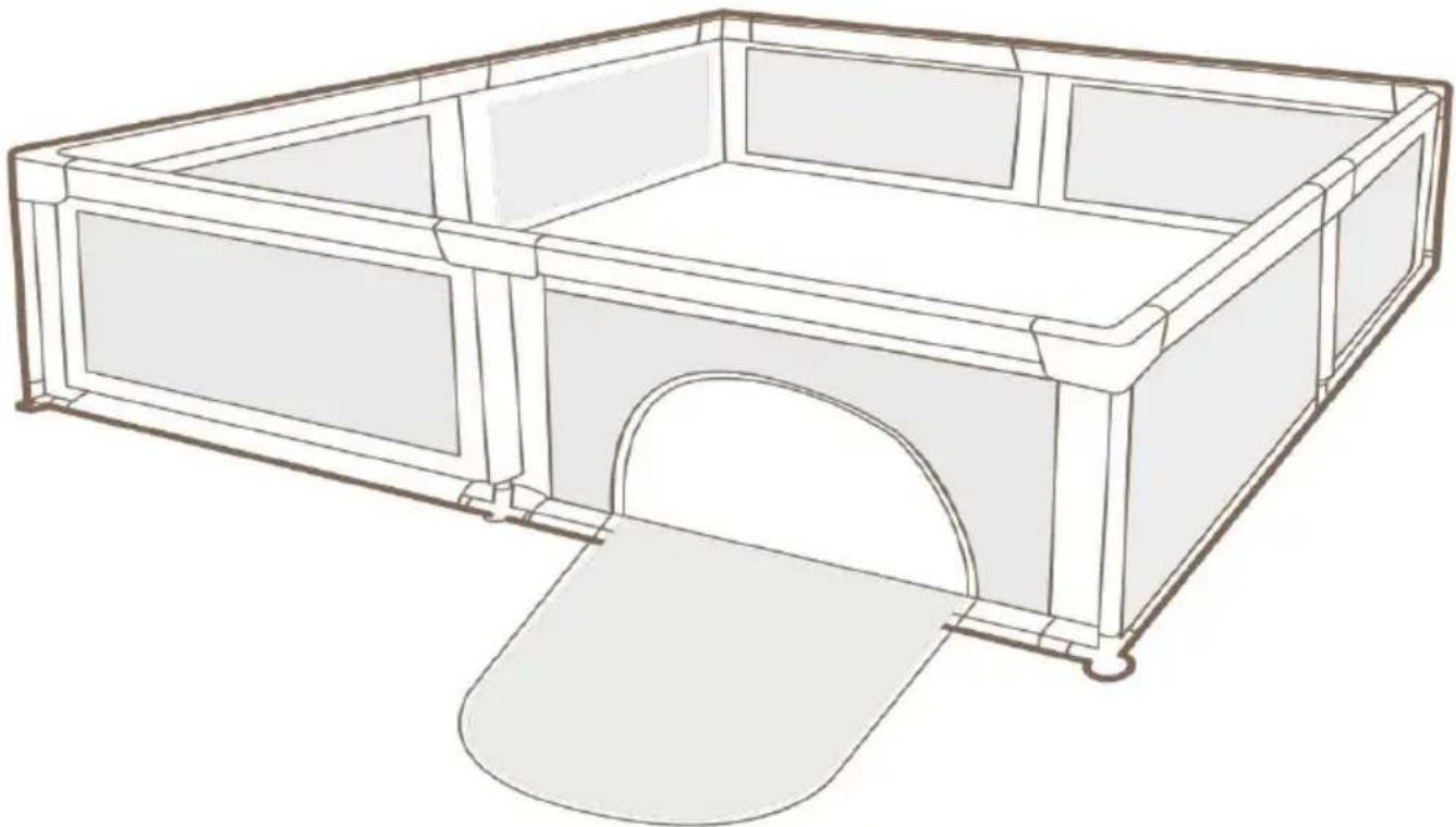 Vevor P1001-2 - BABY PLAYPEN - 1