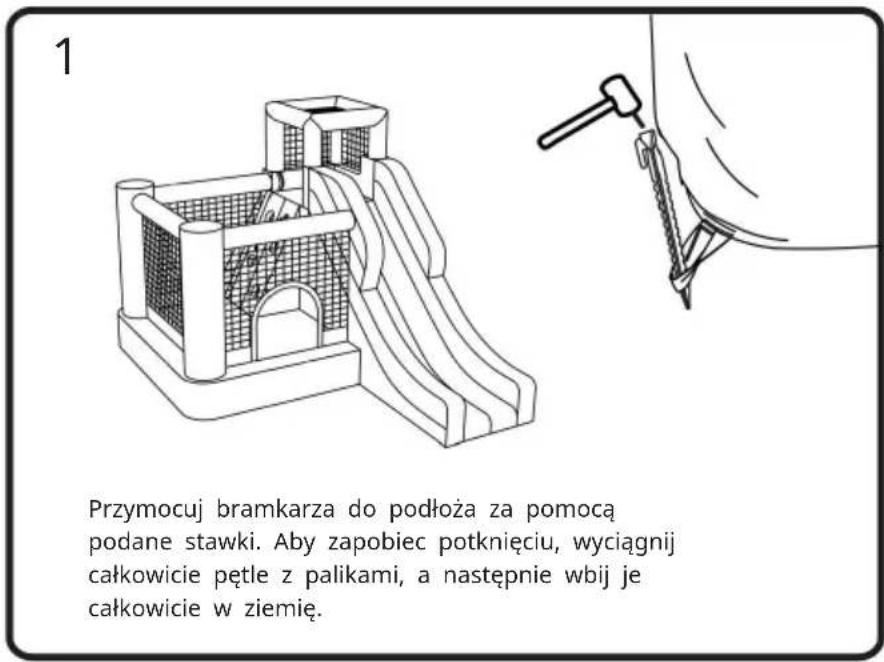Vevor PL2471 - Stawianie bramkarza - 1
