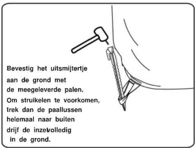 Vevor PL2471 - INFLATIE & STAKING - 1