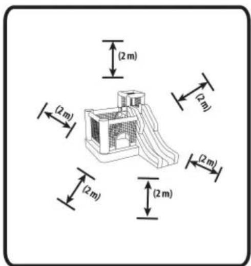 Vevor PL2471 - Minimum Clearance Zones - 1