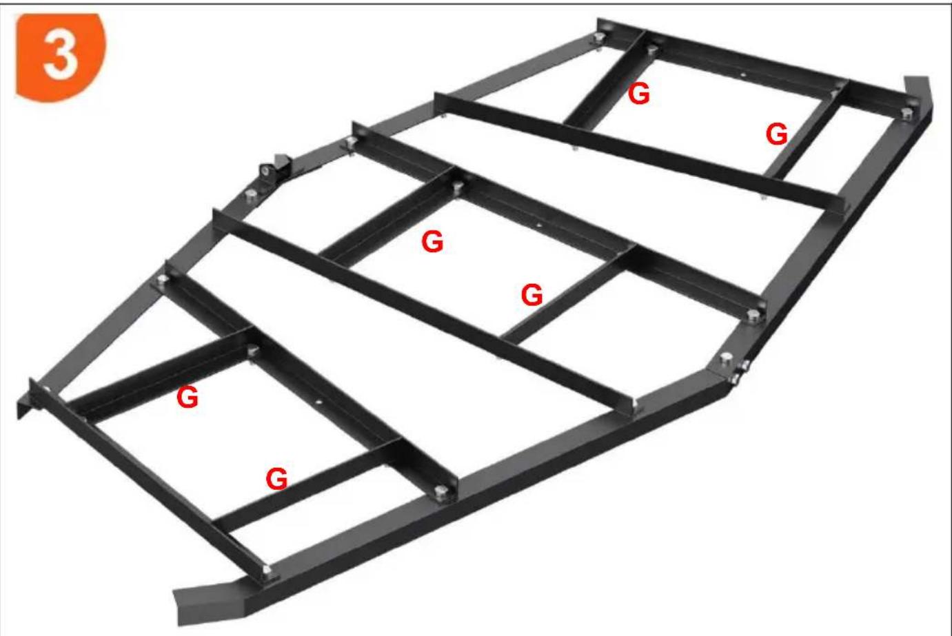 Vevor QYP84IN - ASSEMBLY STEP - 3