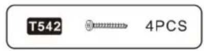 Vevor OPX-BCB55N - PACKAGE CONTENTS - 7