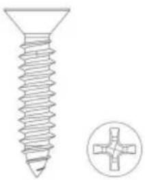 Vevor PHS25101-40 - ÿ35 CLIP ON UNIDIREZIONALE (2D) IDRAULICO REGOLABILE A QUATTRO VIE CERNIERE TAMPONATE - 3