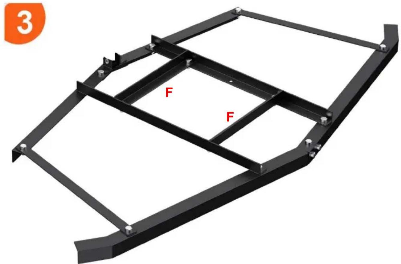 Vevor QYP74IN - ASSEMBLY STEP - 3