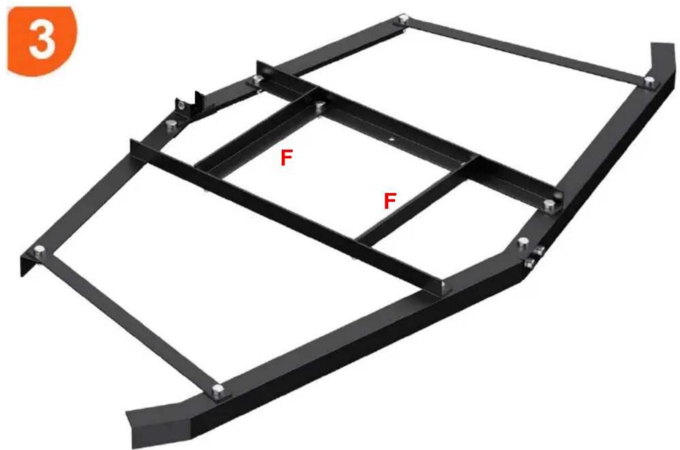 Vevor QYP74IN - ASSEMBLY STEP - 3