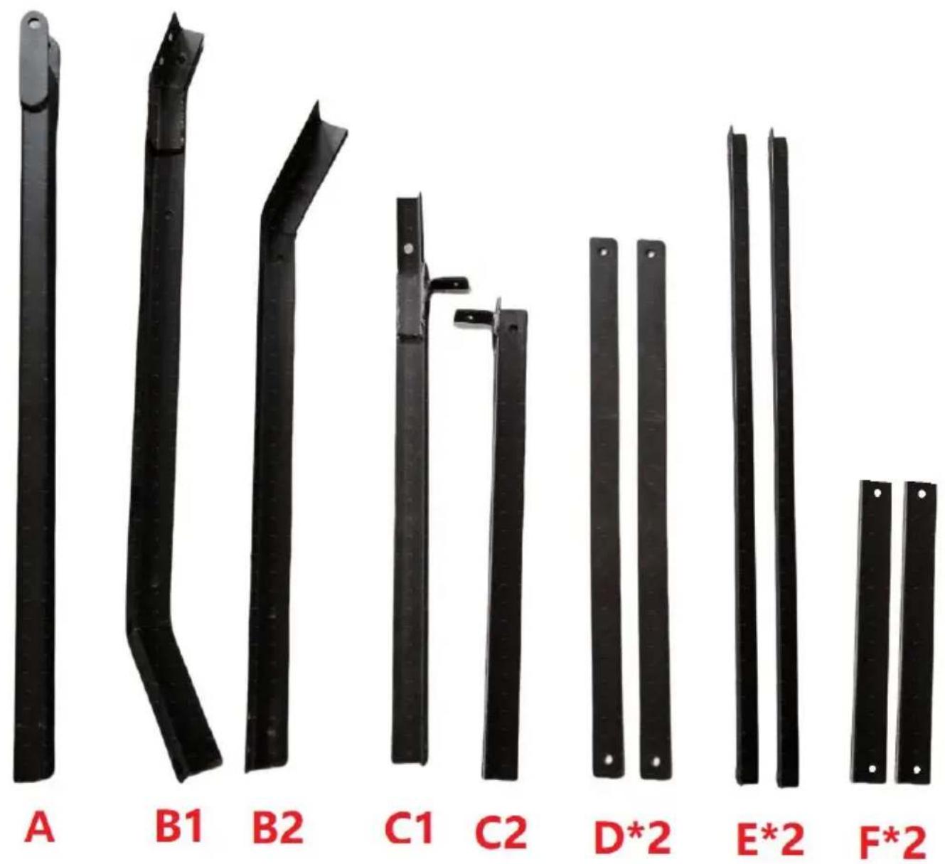 Vevor QYP74IN - PARTS LIST - 1