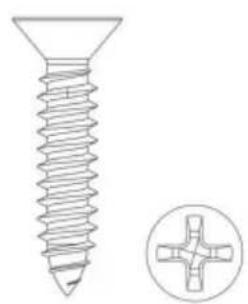 Vevor PHS25101-50 - ÿ35 CLIP-ON-HYDRAULISCHE EINWEG-PUFFERSCHARNIERE - 3