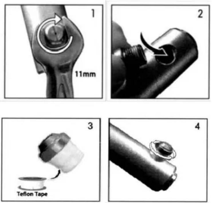 Vevor QD-XDP11 - UGELLO PULIZIA e SOSTITUZIONE - 1