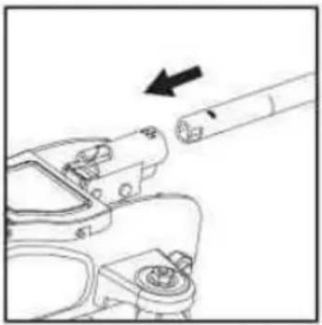 Vevor QJD61A-J1602-1 - ATTACHING THE HANDLE - 1