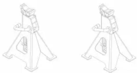 Vevor QJD61A-J1602-1 - HYDRAULIC FLOOR JACKS - 2
