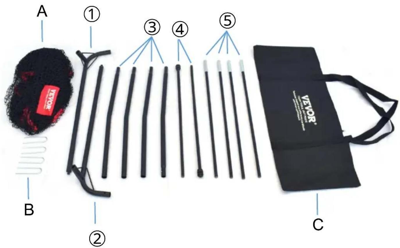 Vevor PDYGF002 - ASSEMBLY STEPS - 1