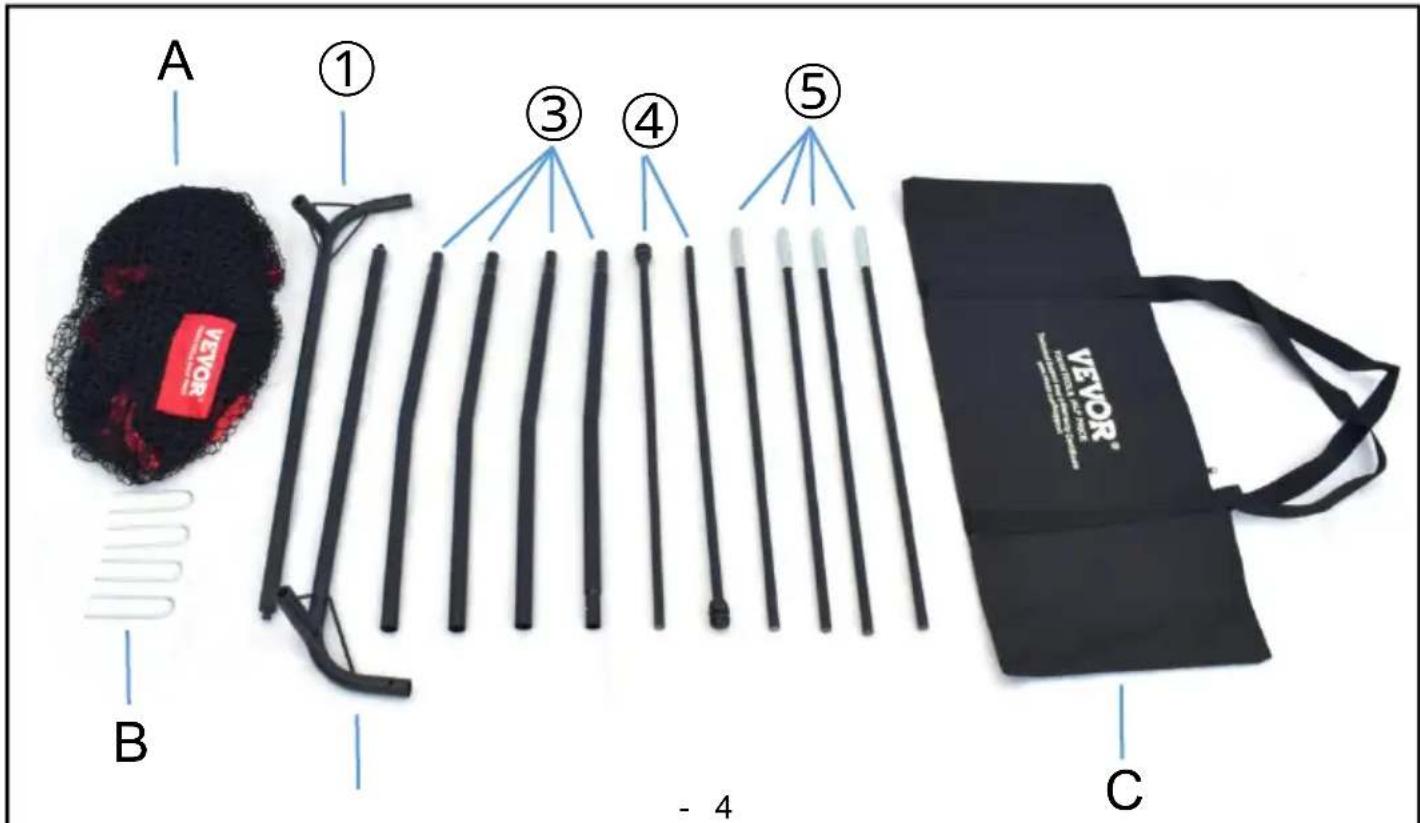 Vevor PDYGF002 - ASSEMBLY STEPS - 1