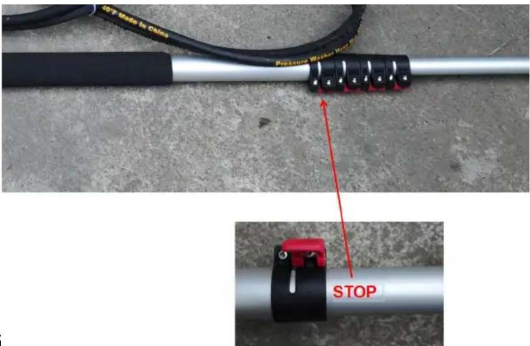 Vevor QD-SSG03 - 5.ADJUST WAND LENGTH - 2