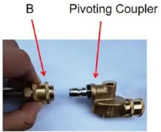 Vevor QD-SSG03 - QUICK DISCONNECT SPRAY TIP CONNECTION - 2