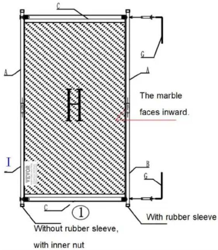 Vevor PFFSTGHS010 - ASSEMBLY STEP - 6