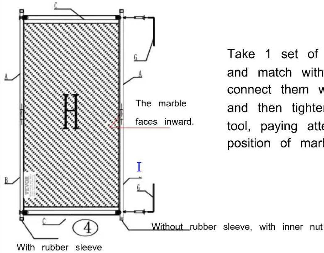 Vevor PFFSTGHS010 - ASSEMBLY STEP - 9