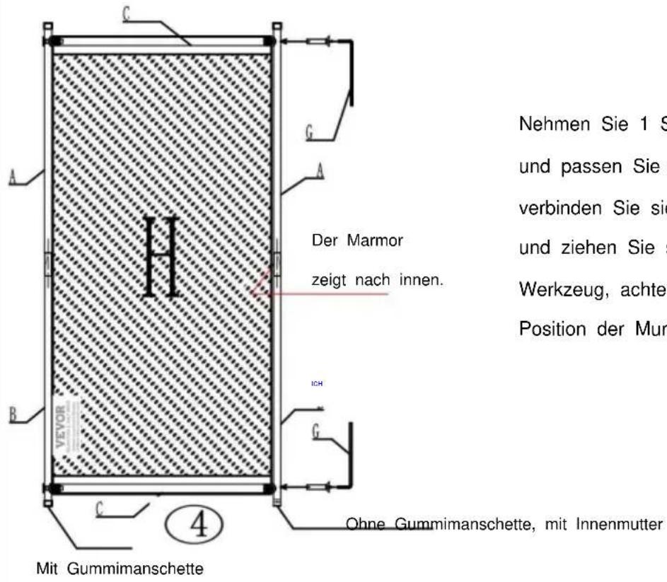 Vevor PFFSTGHS010 - MONTAGESTRITT - 9