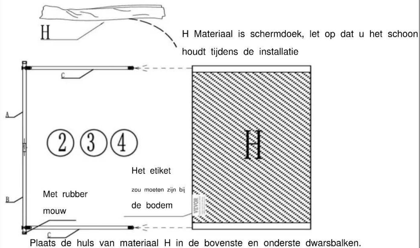 Vevor PFFSTGHS010 - MONTAGESTAP - 8