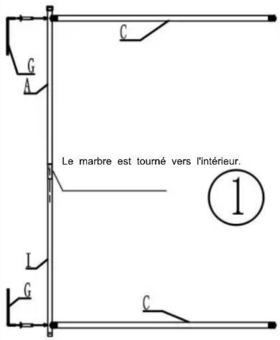 Vevor PFFSTGHS010 - ÉTAPE D'ASSEMBLAGE - 3