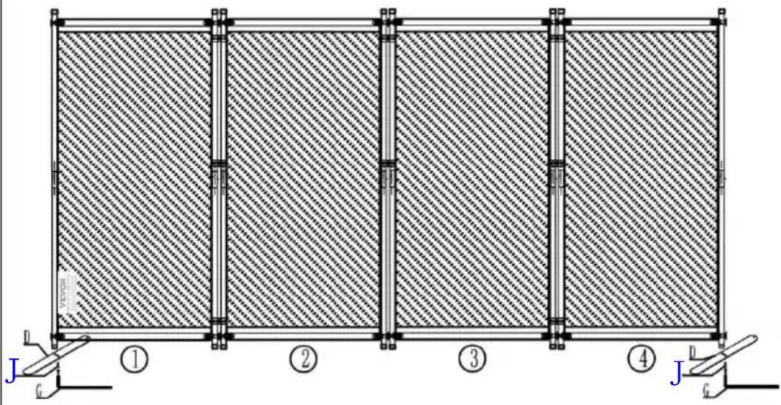 Vevor PFFSTGHS010 - ASSEMBLY STEP - 11