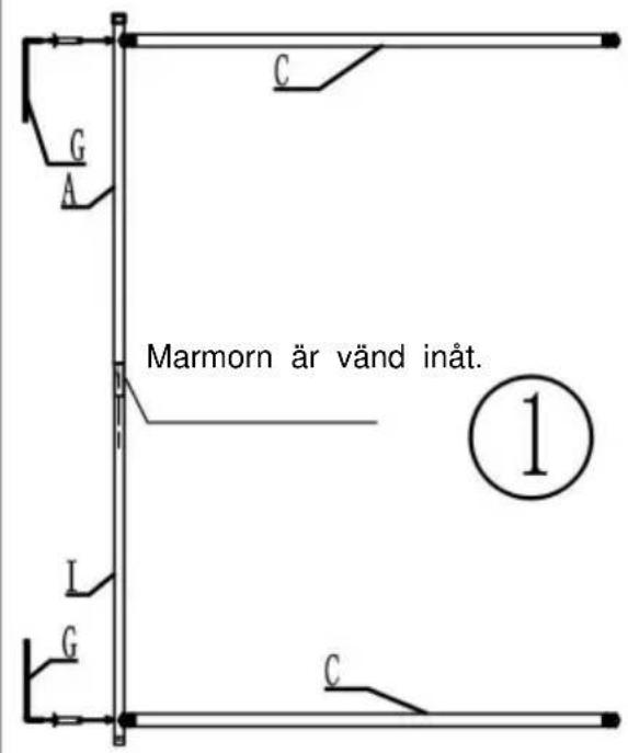 Vevor PFFSTGHS010 - MONTERINGSTEG - 3
