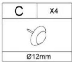 Vevor HYCT-MZBT-008 - PACKAGE CONTENTS - 4