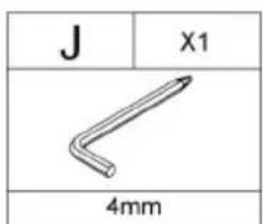 Vevor HYCT-MZBT-008 - PACKAGE CONTENTS - 11