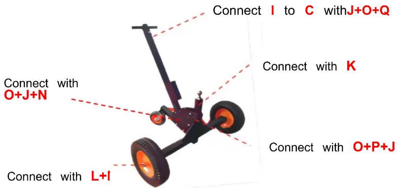 Vevor QYC1500 - ASSEMBLY - 2