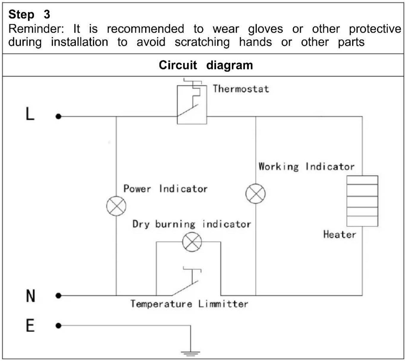 Vevor SC-TC-214 - SC-TC-2108 Installation diagram - 4