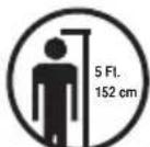 Vevor PL2469 - SAFETY WARNINGS: FAILURE TO FOLLOW THESE INSTRUCTIONS COULD RESULT IN SERIOUS INJURY OR DEATH. - 4