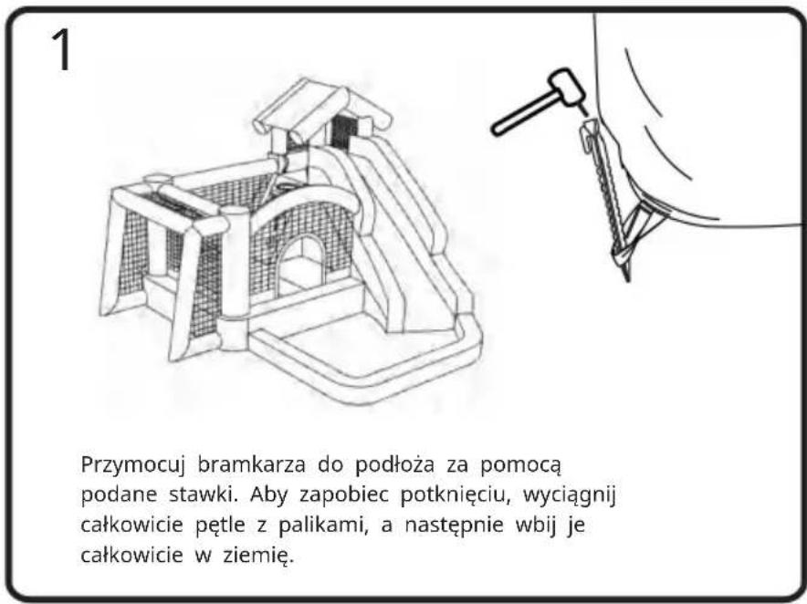 Vevor PL2469 - Stawianie bramkarza - 1