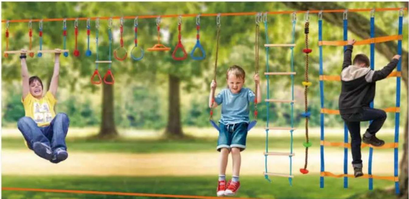 Vevor PR-03-60 - NINJA LINE/SLACK LINE KIT - 1