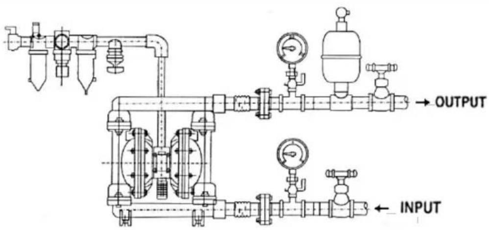 Vevor QBK-15P - CONNECTION SCHEMATIC DIAGRAM - 1