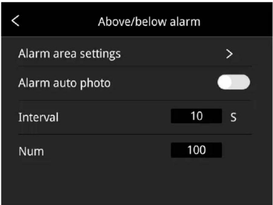 Vevor SC384M - - Alarm temperature setting: - 1