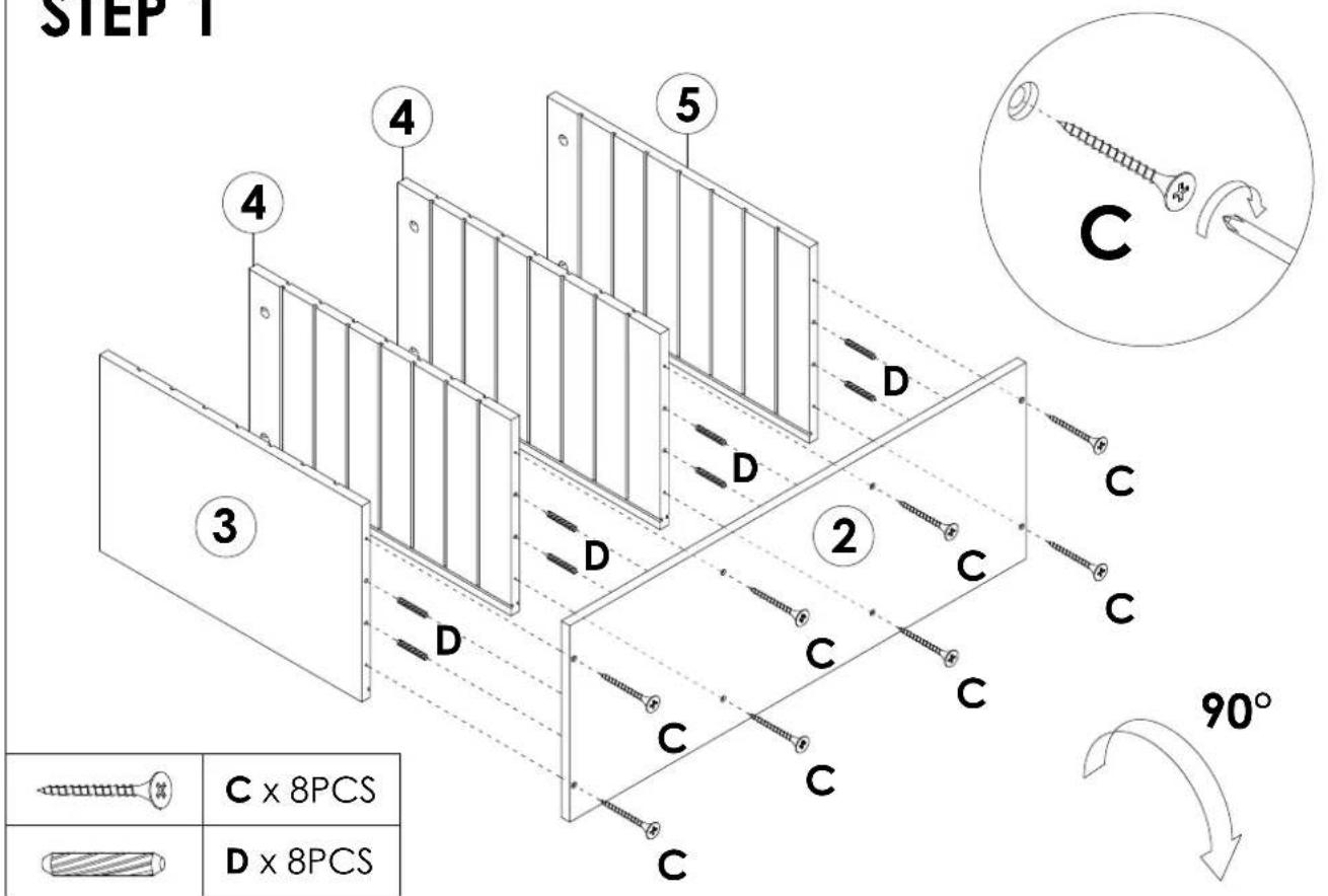 Vevor HZFC007 - ASSEMBLY STEPS - 1