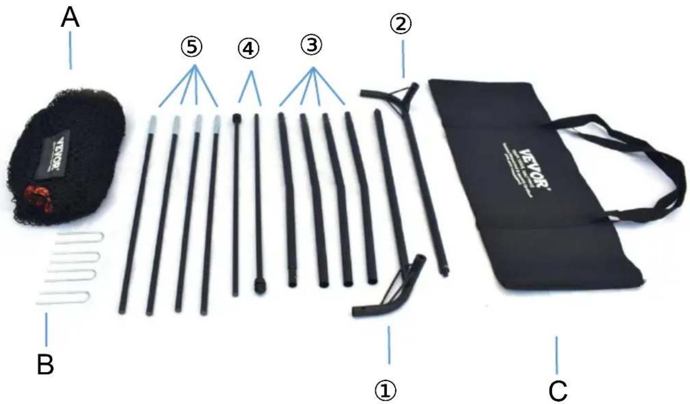 Vevor PDYGF003 - ASSEMBLY STEPS - 1