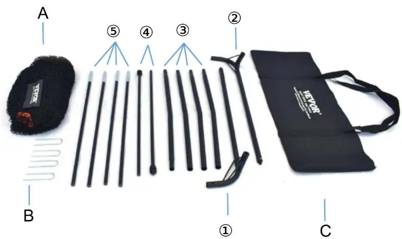 Vevor PDYGF003 - ASSEMBLY STEPS - 1