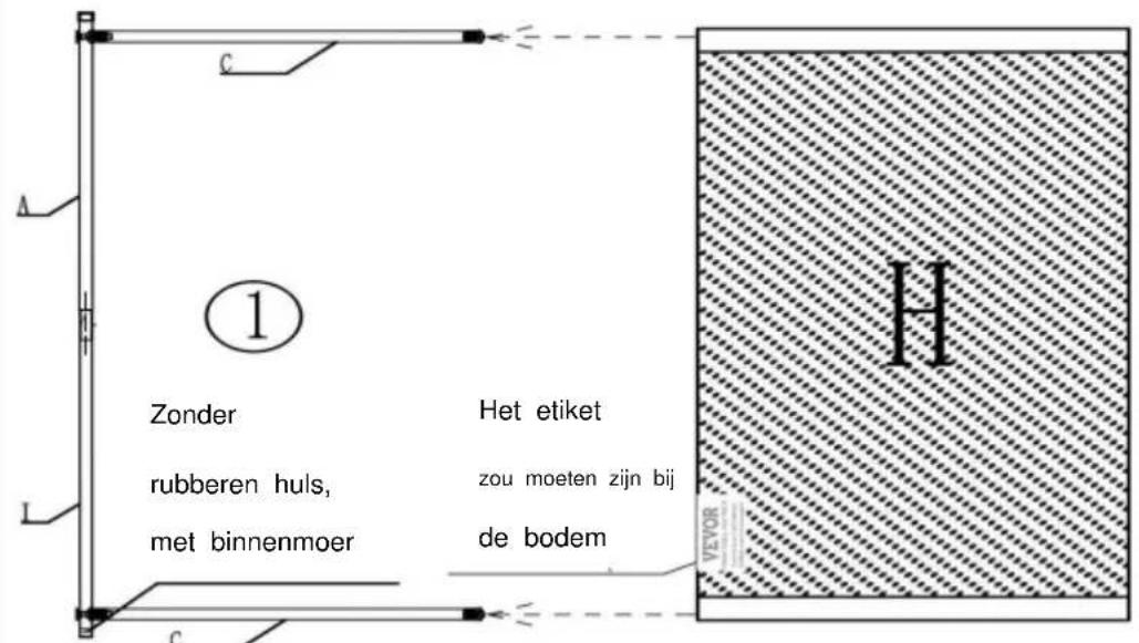 Vevor PFFSTGMS12 - MONTAGESTAP - 6